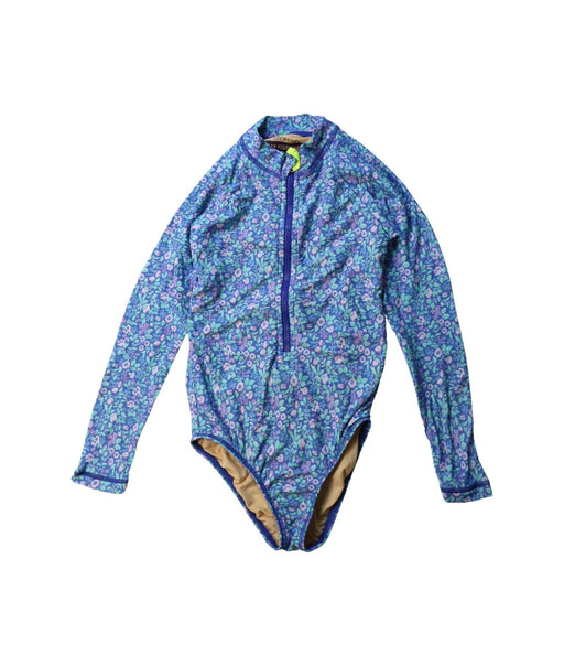 A Multicolour Swimsuits from Crewcuts in size 4T for girl. (Front View)