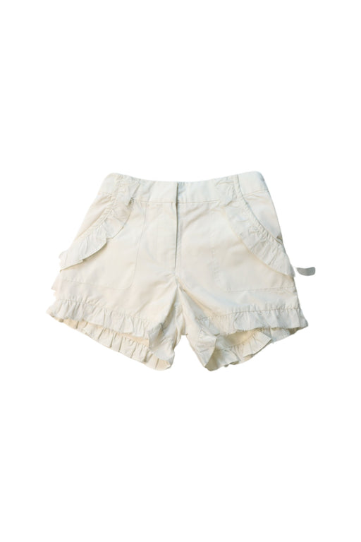 A White Shorts from Nicholas & Bears in size 4T for girl. (Front View)