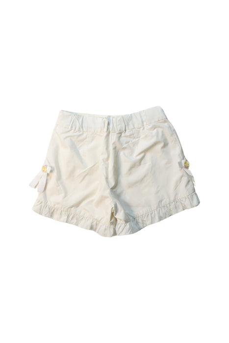 A White Shorts from Nicholas & Bears in size 4T for girl. (Back View)
