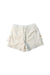 A White Shorts from Nicholas & Bears in size 4T for girl. (Back View)