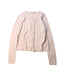 A Pink Cardigans from Bonpoint in size 10Y for girl. (Front View)