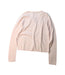 A Pink Cardigans from Bonpoint in size 10Y for girl. (Back View)