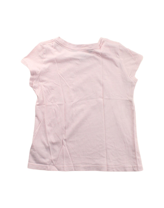 A Pink Short Sleeve T Shirts from Polo Ralph Lauren in size 4T for girl. (Back View)