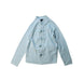 A Blue Cardigans from Shanghai Tang in size 2T for boy. (Front View)