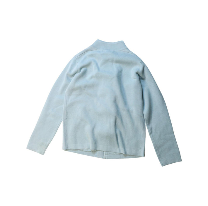 A Blue Cardigans from Shanghai Tang in size 2T for boy. (Back View)