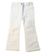 A White Casual Pants from Jacadi in size 4T for girl. (Front View)