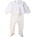 A Pink Onesies from Dior in size 12-18M for girl. (Front View)