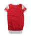 A Red Sweater Dresses from Ferrari in size 4T for girl. (Back View)