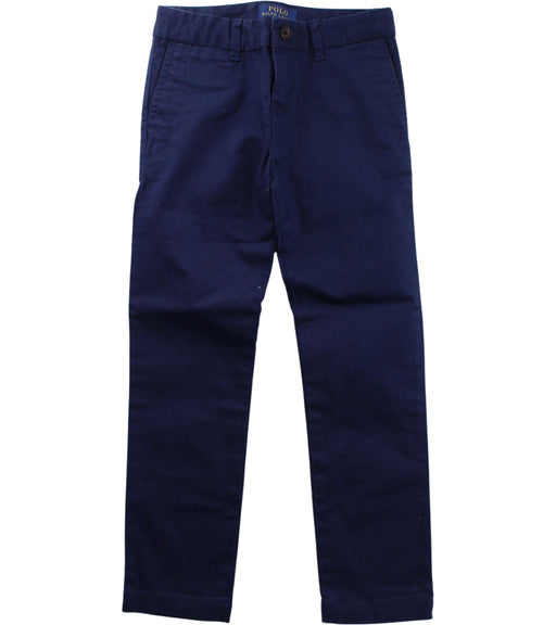 A Blue Casual Pants from Polo Ralph Lauren in size 5T for boy. (Front View)