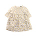 A White Long Sleeve Dresses from Velveteen in size 12-18M for girl. (Front View)