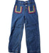 A Multicolour Jeans from Boden in size 6T for girl. (Front View)