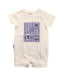 A White Short Sleeve Rompers from Nicholas & Bears in size 6-12M for boy. (Front View)