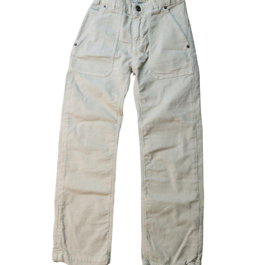 A White Casual Pants from Bonpoint in size 8Y for boy. (Front View)