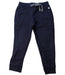 A Navy Sweatpants from Petit Bateau in size 4T for girl. (Front View)