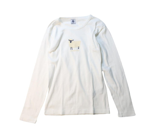 A Multicolour Long Sleeve T Shirts from Petit Bateau in size 10Y for girl. (Front View)