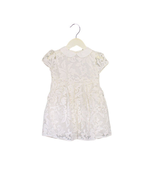 A White Short Sleeve Dresses from Special Day in size 2T for girl. (Front View)