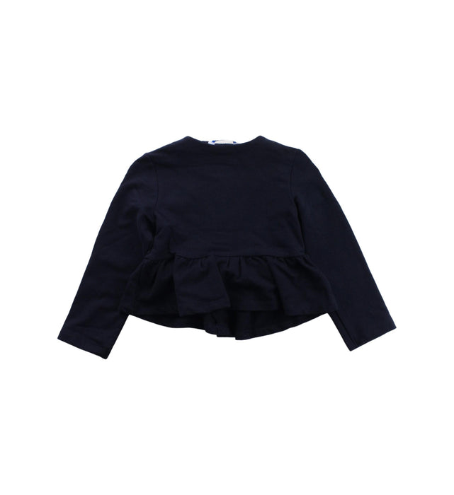 A Blue Cardigans from Mayoral in size 3T for girl. (Back View)