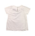 A White Short Sleeve T Shirts from Jacadi in size 3T for girl. (Back View)