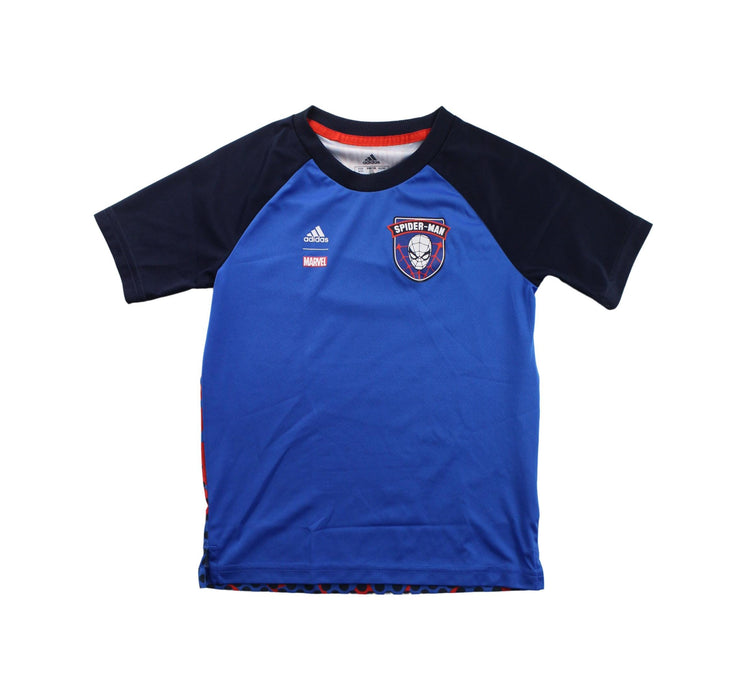 A Blue Shorts Sets from Adidas in size 5T for boy. (Front View)
