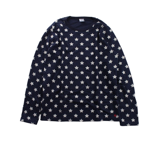 A Blue Pyjama Sets from Petit Bateau in size 12Y for girl. (Front View)