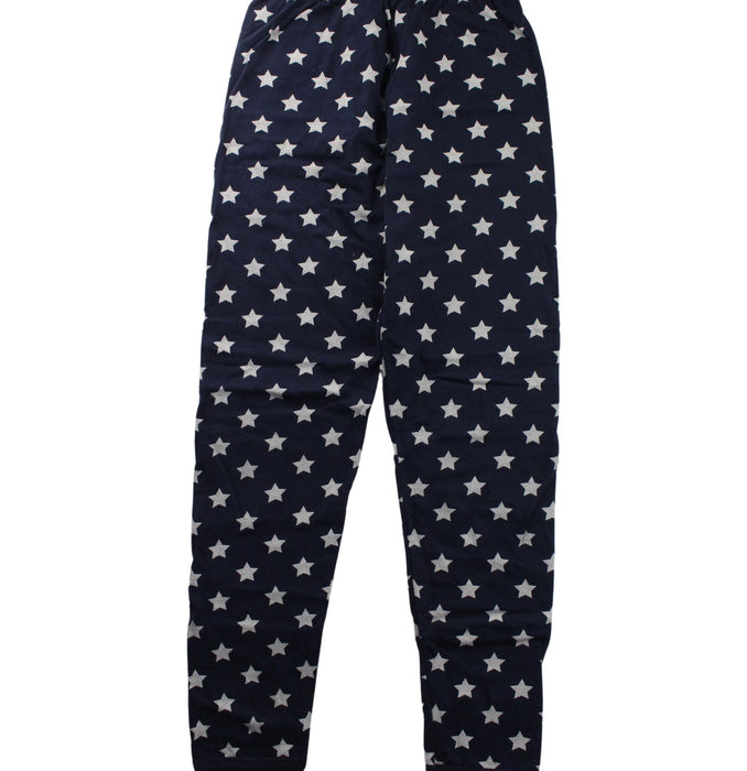 A Blue Pyjama Sets from Petit Bateau in size 12Y for girl. (Back View)