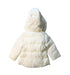 A White Puffer/Quilted Jackets from Nicholas & Bears in size 2T for girl. (Back View)