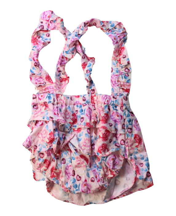 A Multicolour Overall Dresses from Guess in size 12-18M for girl. (Back View)