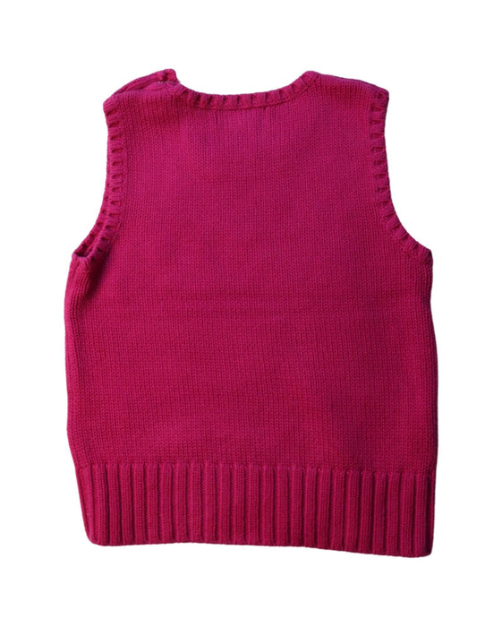 A Pink Short Sleeve Tops from Ralph Lauren in size 6T for girl. (Back View)
