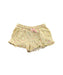 A Yellow Shorts from Polo Ralph Lauren in size 3T for girl. (Front View)