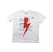 A White Short Sleeve T Shirts from Neil Barrett Kids in size 6T for boy. (Front View)