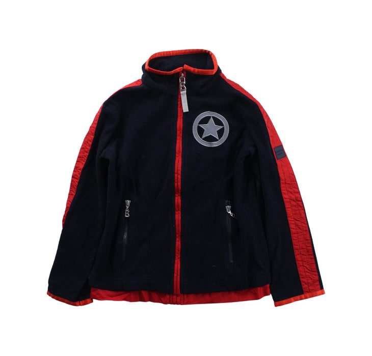 A Blue Lightweight Jackets from Bogner in size 7Y for boy. (Front View)