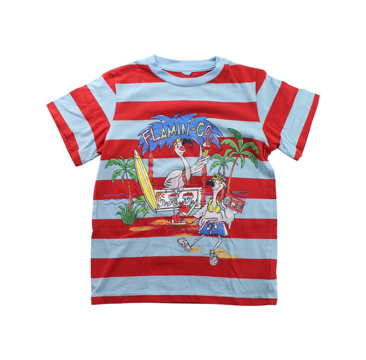 A Blue Short Sleeve T Shirts from Stella McCartney in size 6T for boy. (Front View)