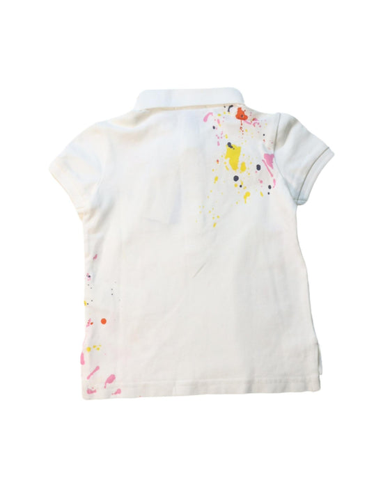 A Multicolour Short Sleeve Polos from Polo Ralph Lauren in size 2T for girl. (Back View)