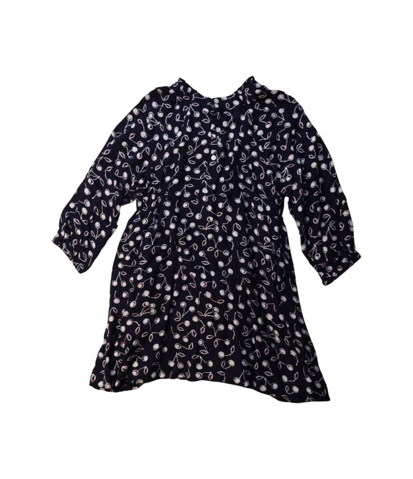 A White Long Sleeve Dresses from Bonpoint in size 4T for girl. (Back View)