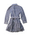 A Blue Long Sleeve Dresses from Polo Ralph Lauren in size 3T for girl. (Back View)