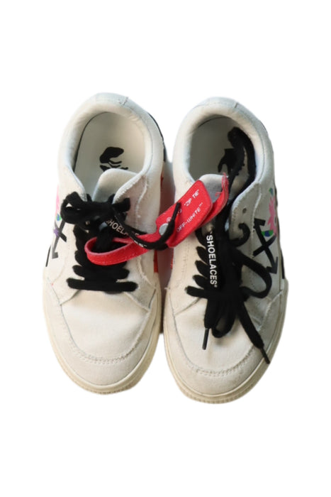A Multicolour Sneakers from Off-White in size 6T for girl. (Back View)