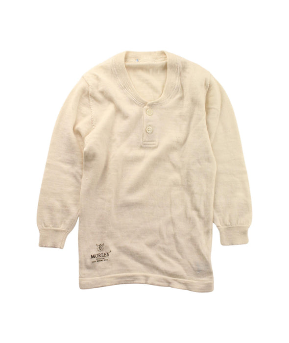 A Ivory Knit Sweaters from Morley in size 2T for girl. (Front View)