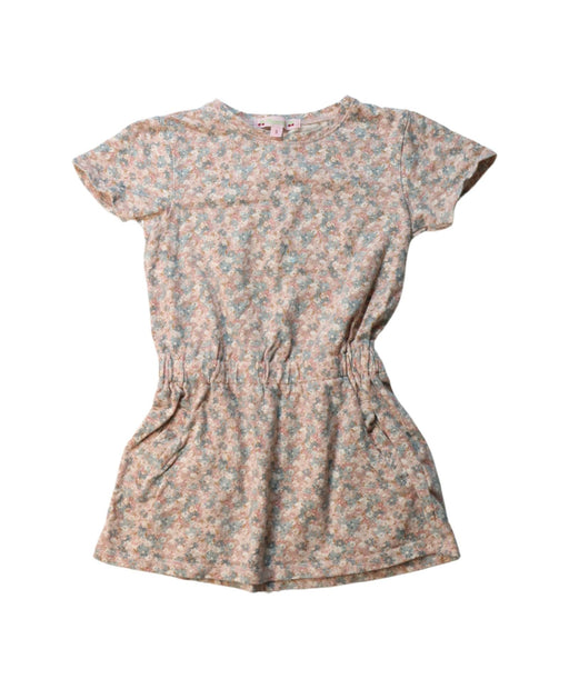 A Multicolour Short Sleeve Dresses from Bonpoint in size 3T for girl. (Front View)