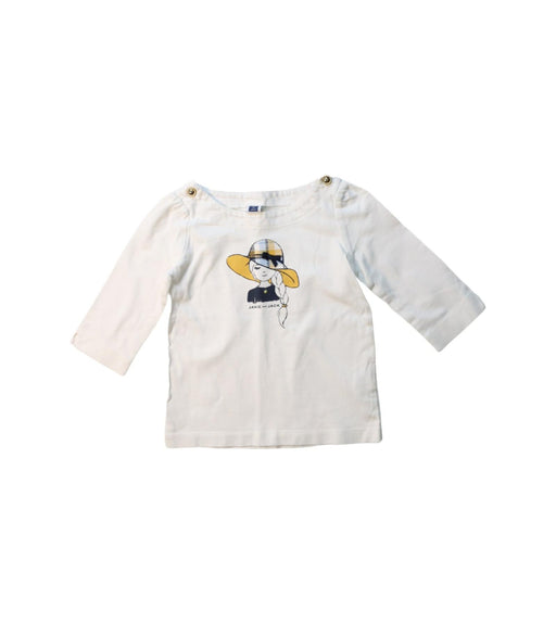 A Multicolour Long Sleeve T Shirts from Janie & Jack in size 2T for girl. (Front View)