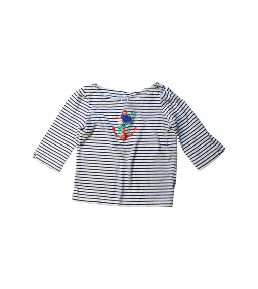 A Black Long Sleeve T Shirts from Janie & Jack in size 2T for girl. (Front View)