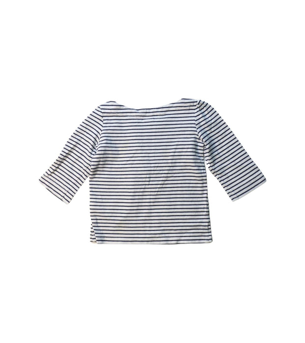 A Black Long Sleeve T Shirts from Janie & Jack in size 2T for girl. (Back View)