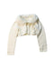 A Ivory Cardigans from Janie & Jack in size 2T for girl. (Front View)