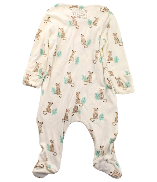 A White Onesies from Jojo Maman Bébé in size 3-6M for neutral. (Back View)