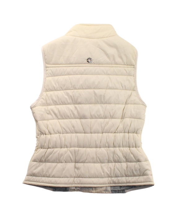 A Beige Outerwear Vests from Massimo Dutti in size 5T for girl. (Back View)