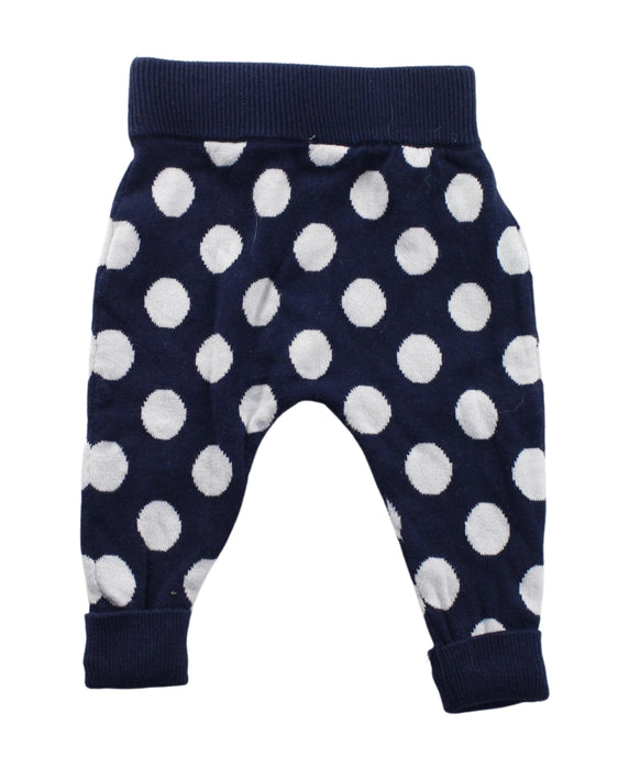 A Blue Sweatpants from Seed in size 0-3M for girl. (Back View)