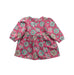 A Pink Long Sleeve Dresses from Seed in size 12-18M for girl. (Back View)