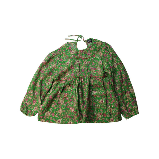 A Multicolour Long Sleeve Tops from Bonjour in size 6T for girl. (Front View)