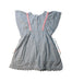 A Grey Short Sleeve Dresses from Louise Misha in size 6T for girl. (Back View)