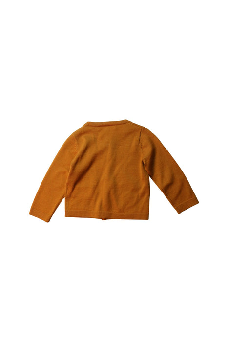 A Brown Cardigans from Bonpoint in size 12-18M for girl. (Back View)