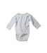 A Grey Long Sleeve Bodysuits from Petit Bateau in size 0-3M for neutral. (Back View)